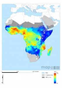 Multiantional team develops malaria map